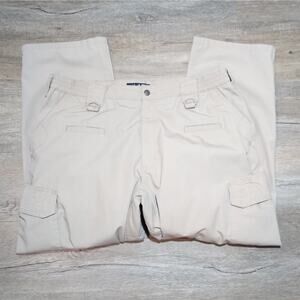 LA Police Gear Pants Mens 42x30 Khaki Cargo Pockets Workwear Tactical LAPG